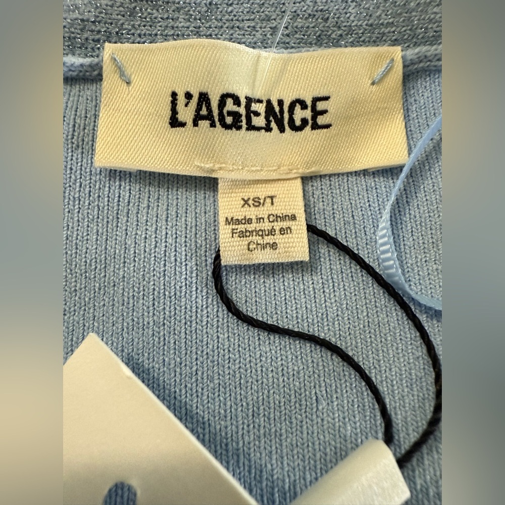 L’AGENCE Taya Knit Crop Cardigan - Picture 9 of 13